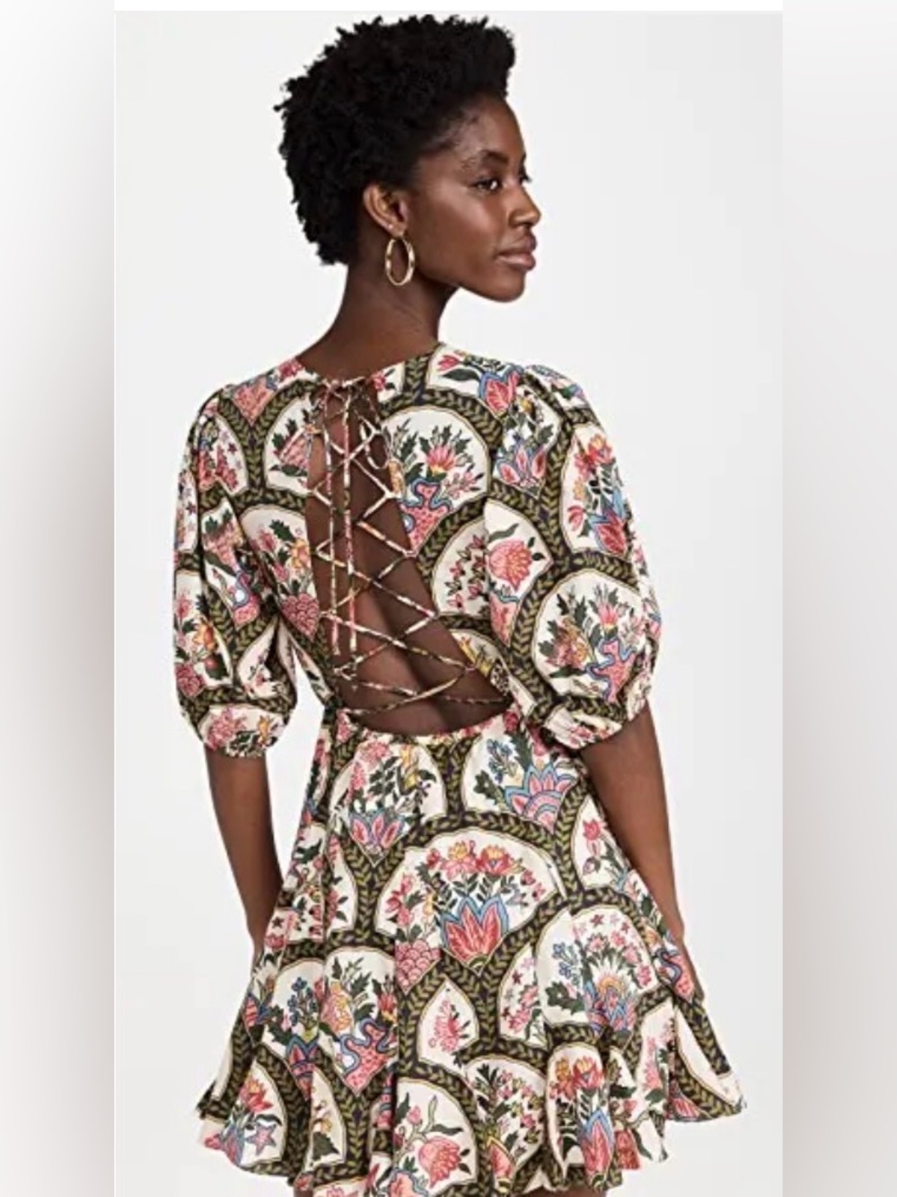 NWT Rhode Molly Dress - Mushroom - Picture 2 of 7